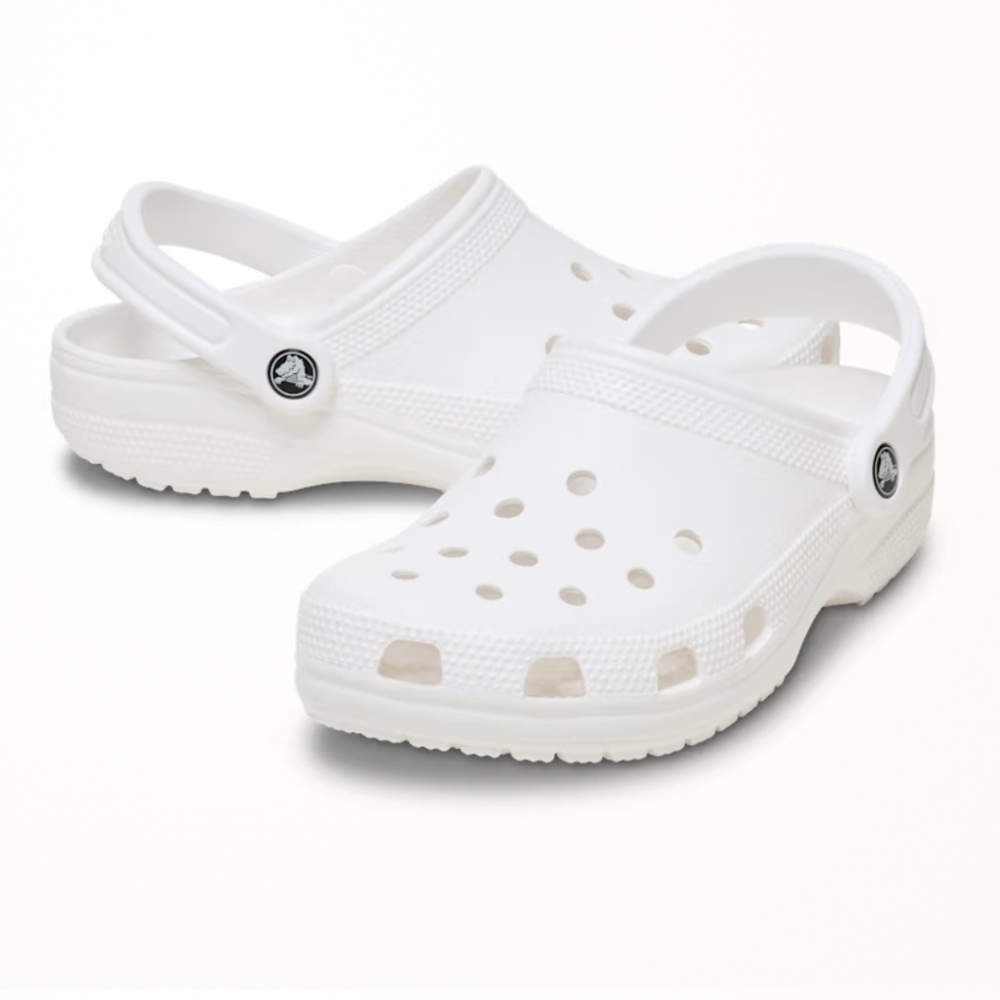 Crocs Unisex Classic Clog White Women 7 NWT